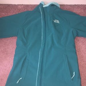 Soft shell north face jacket
